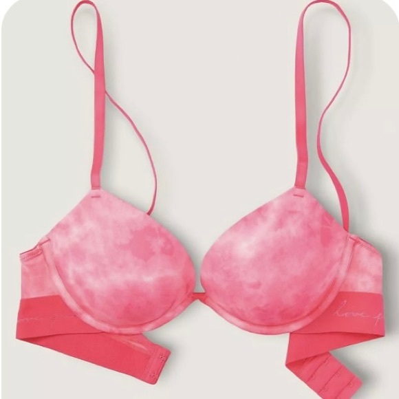 Victoria's secret pink wear everywhere Super
push up bra size 38D VS New - Picture 6 of 8